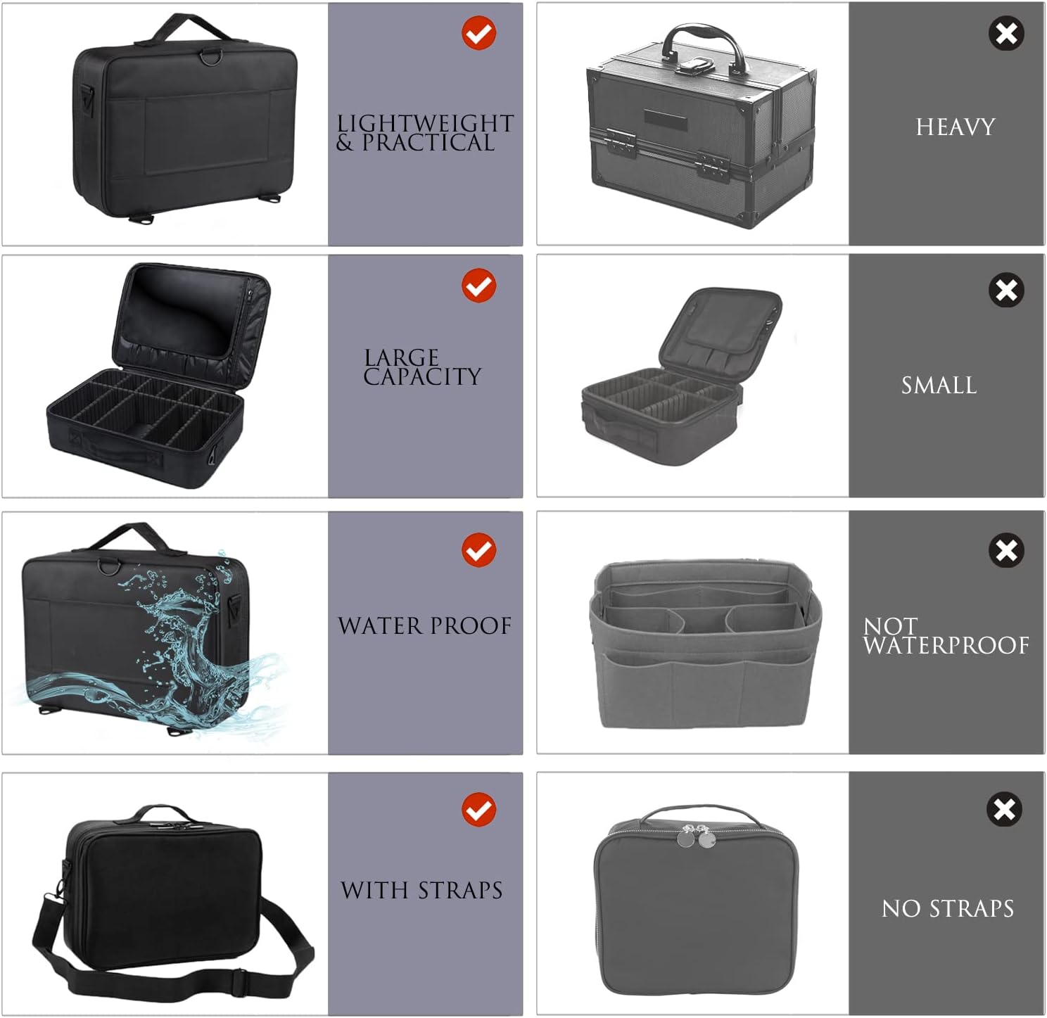 Thumbnail 6 de Makeup Organiser Box Extra Large 40.5cm