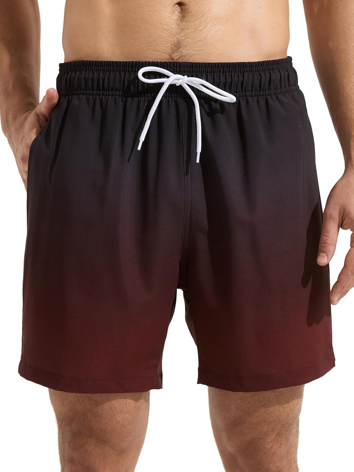 Detalle de Arcweg Men’s Swimming Shorts with Mesh Lining and Quick-Dry Fabric