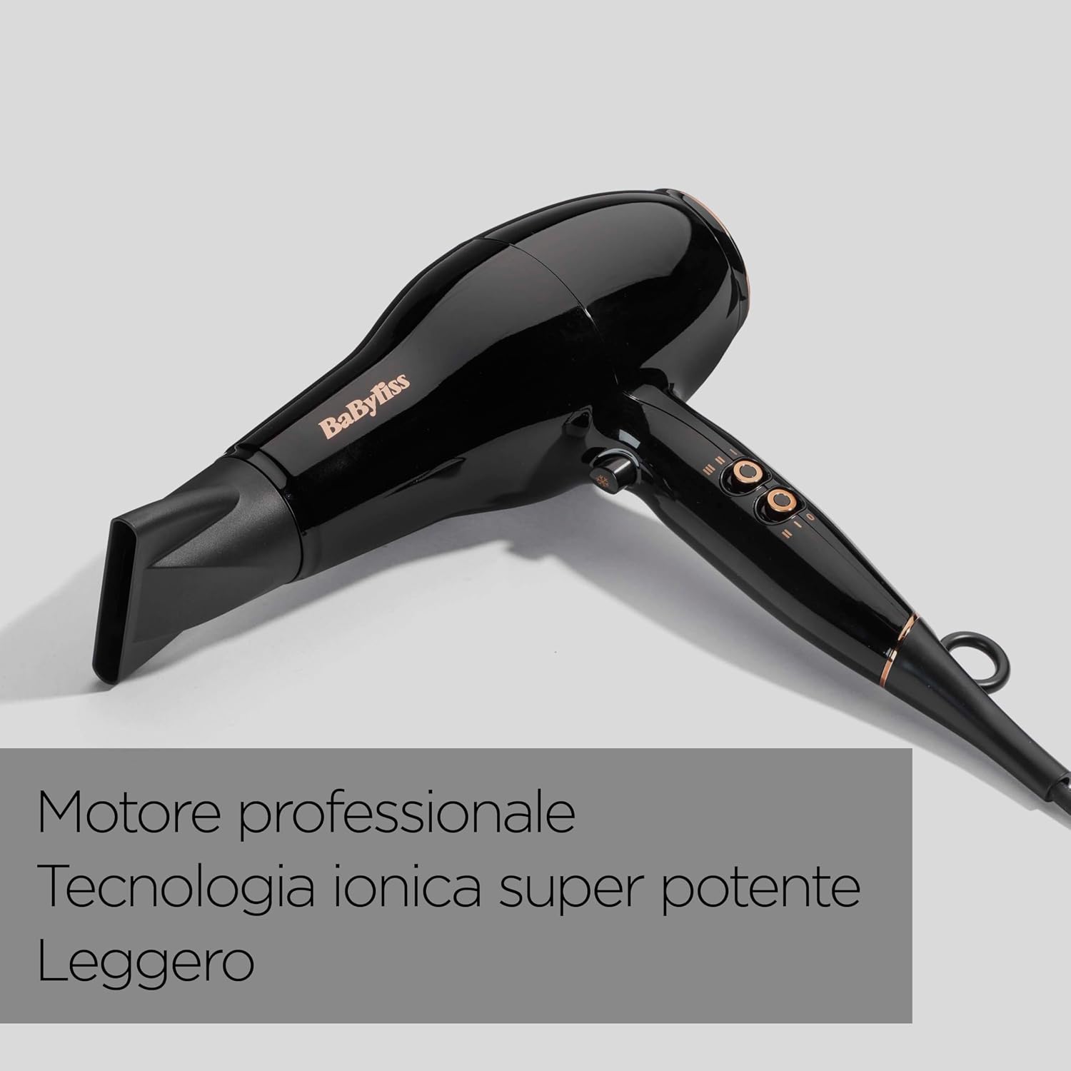 Thumbnail 1 de BaByliss D5245E asciugacapelli con motore AC professionale da 2300W e funzione ionica anti-crespo