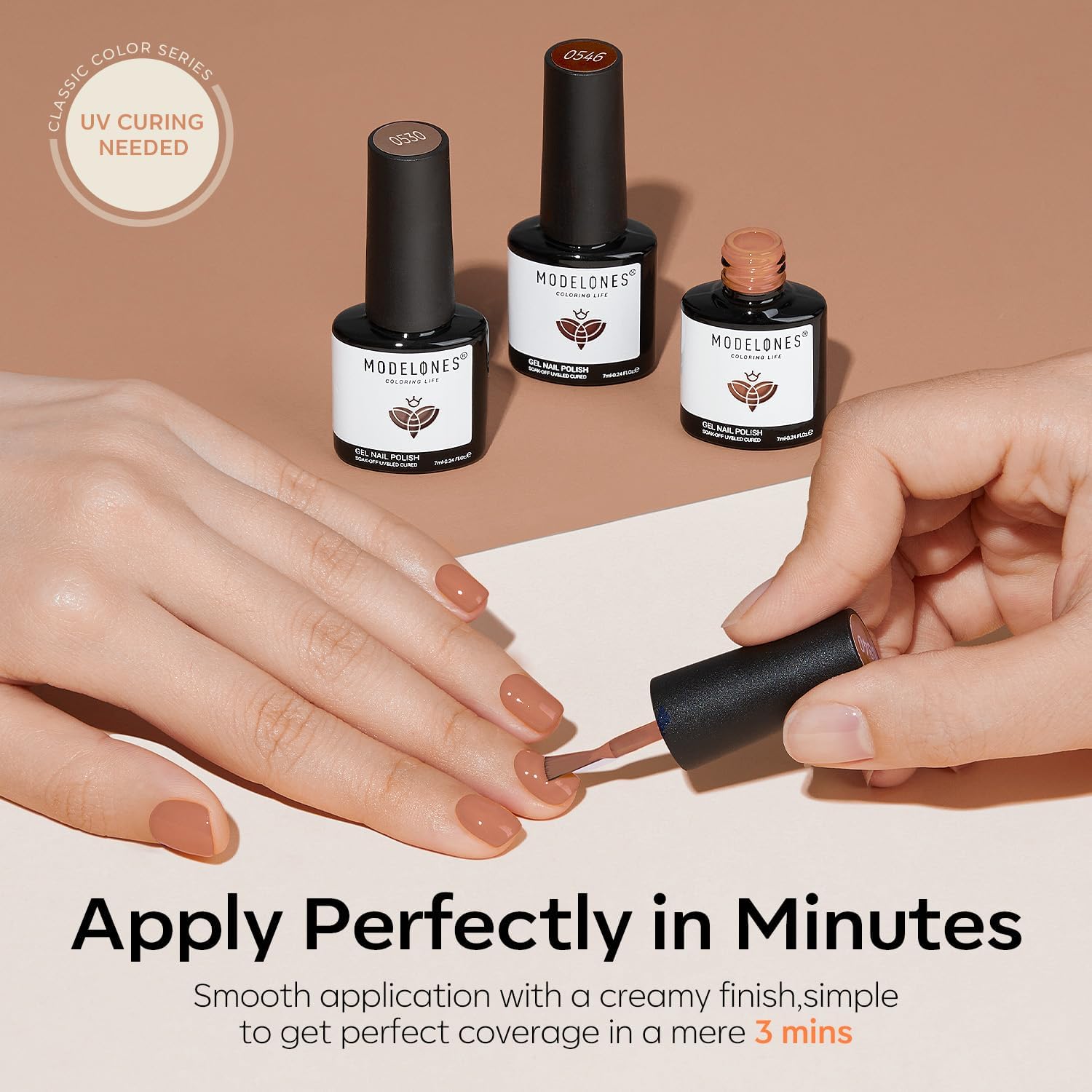 Detalle 1 de Modelones Gel Nail Polish Set, 36 Colors