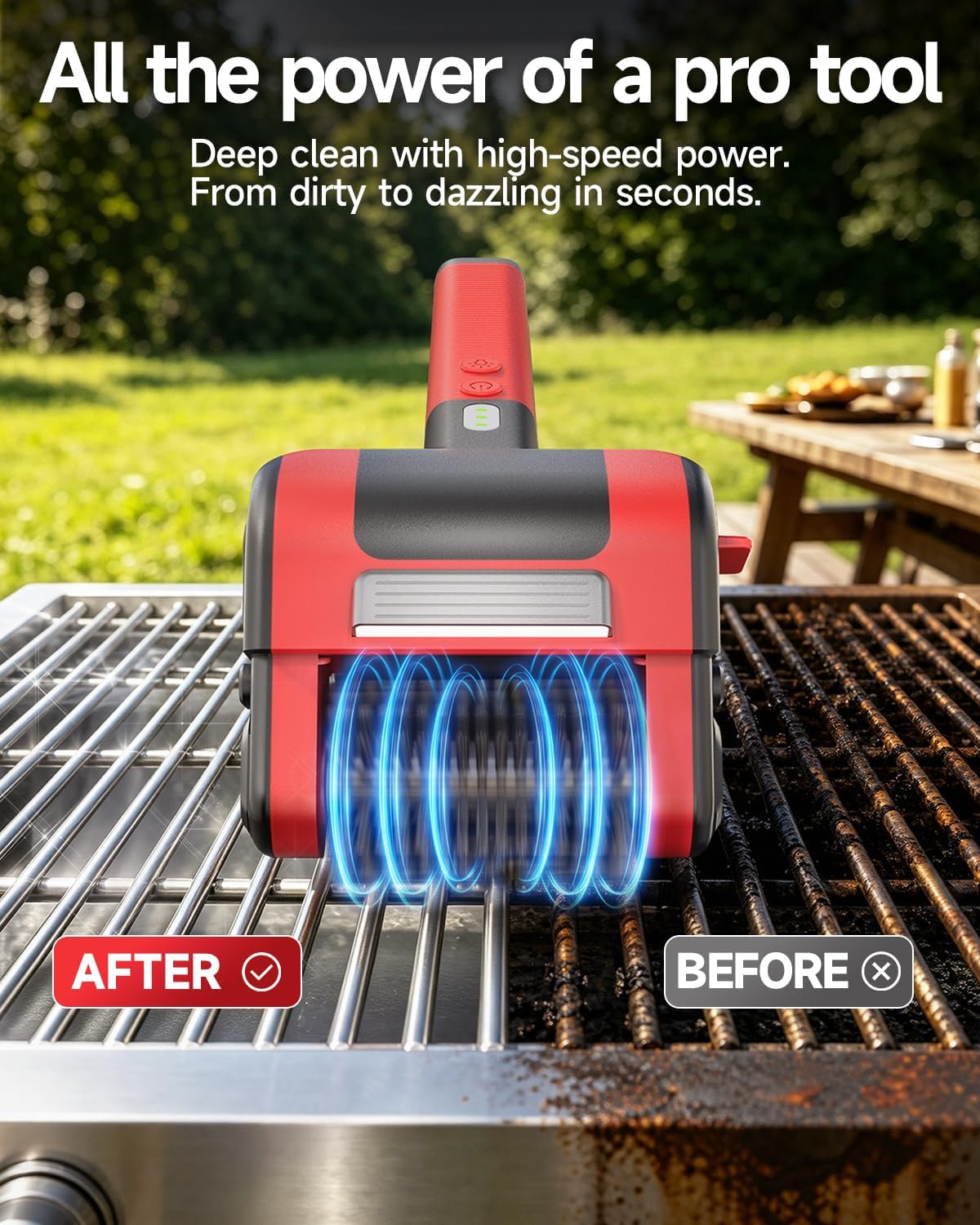 Detalle de TOXOT Electric Grill Brush KL102