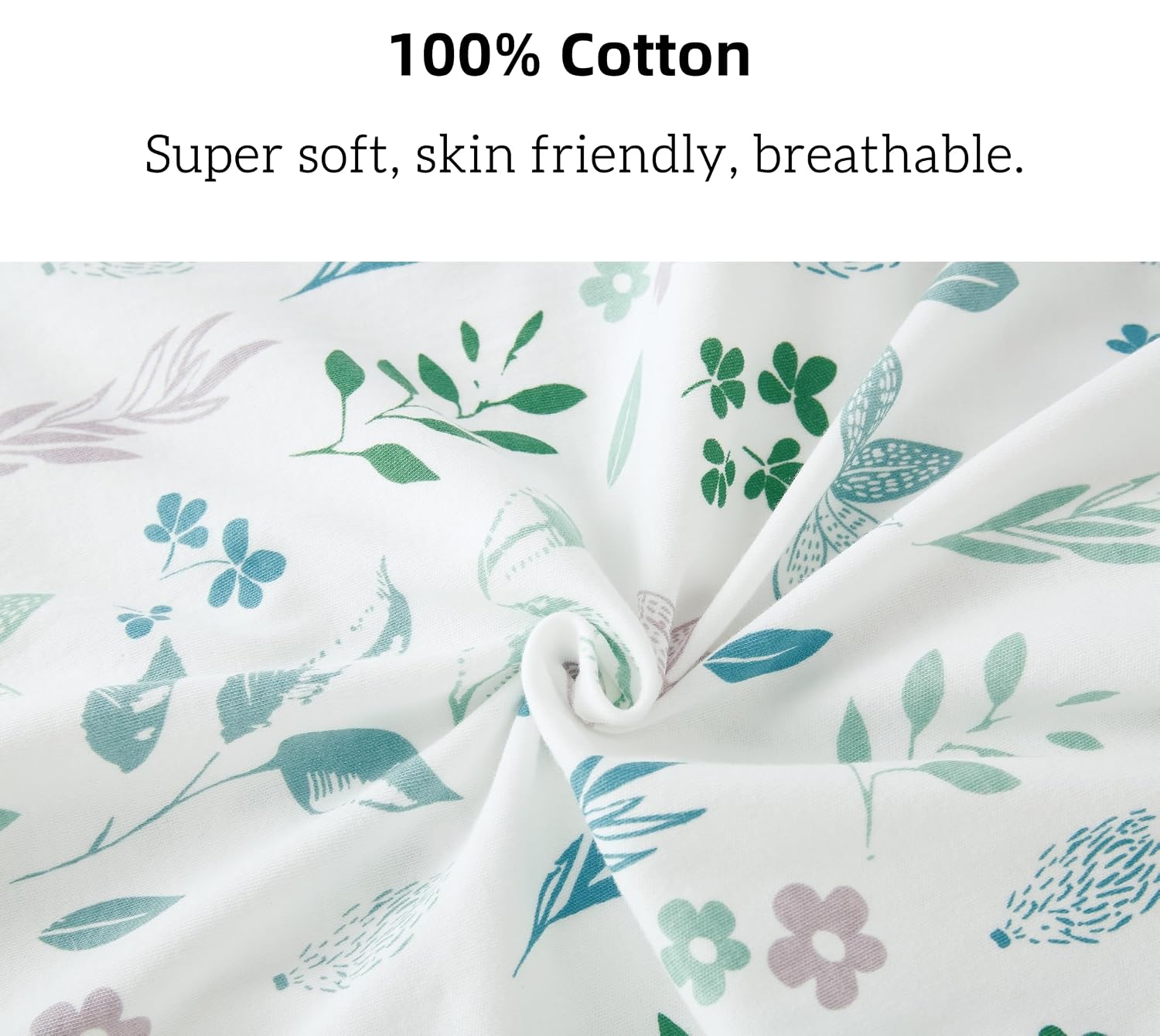 Thumbnail 5 de Chilsuessy Baby Sommerschlafsack mit Füßen 0.5 Tog – Baumwolle, 90 cm / geeignet für 100–110 cm Körperhöhe