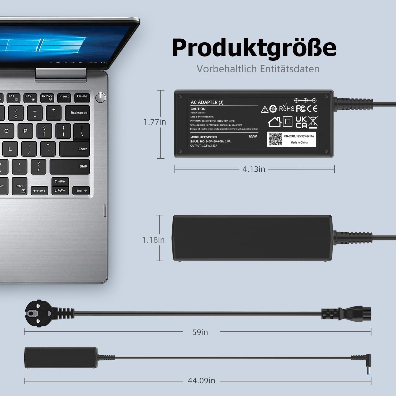 Thumbnail 6 de VUOHOEG 65W Laptop Netzteil