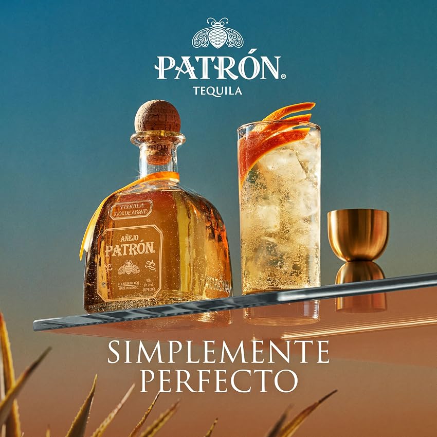 Thumbnail 1 de PATRÓN Añejo Premium Tequila 70 cl 🥃