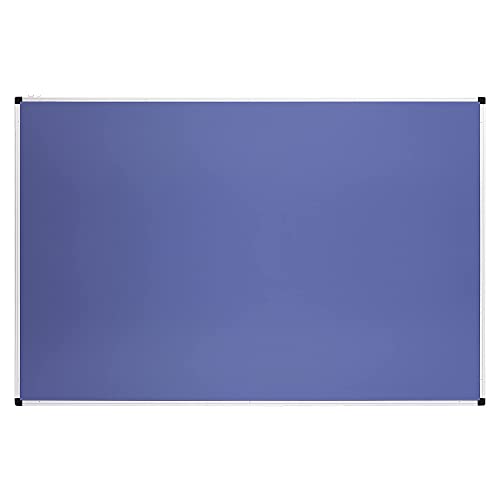 Detalle de Amazon Basics Lavagna magnetica cancellabile a secco 90x60 cm con cornice in alluminio, porta pennarelli e kit montaggio