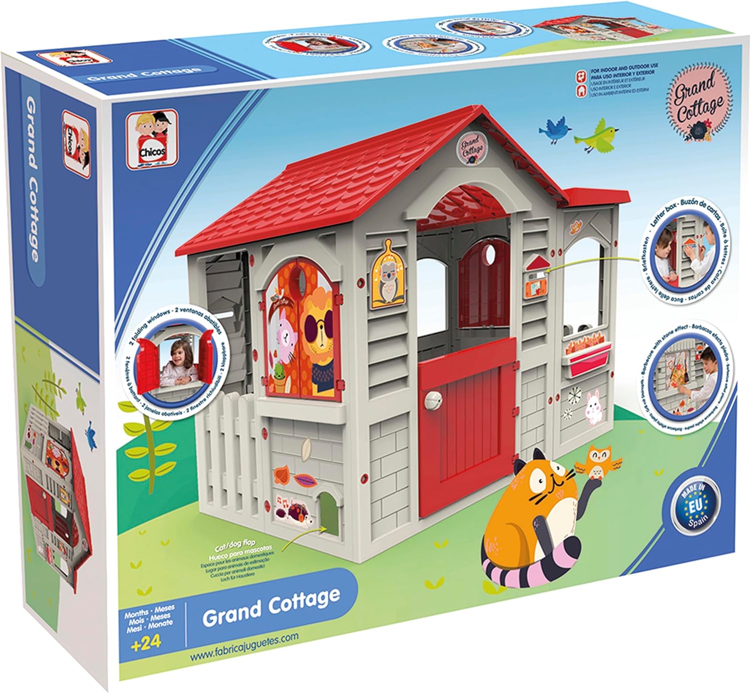 Thumbnail 5 de Chicos Grand Cottage XL casetta per bambini 89627, da 2 anni in su