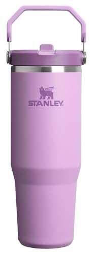 Detalle de STANLEY IceFlow 2.0 Flip Straw Tumbler, 30 oz, Lilac
