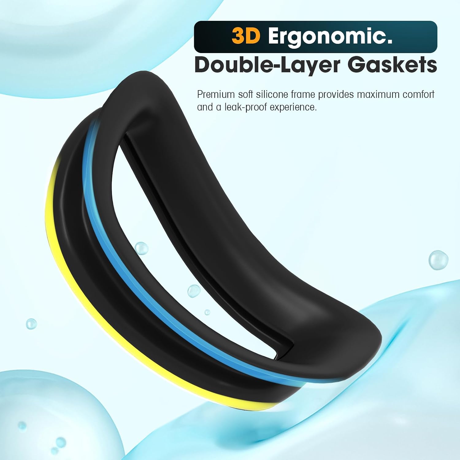 Thumbnail 3 de EasYoung Swimming Goggles 2-Pack: Anti-Fog, UV Protection, No Leaking