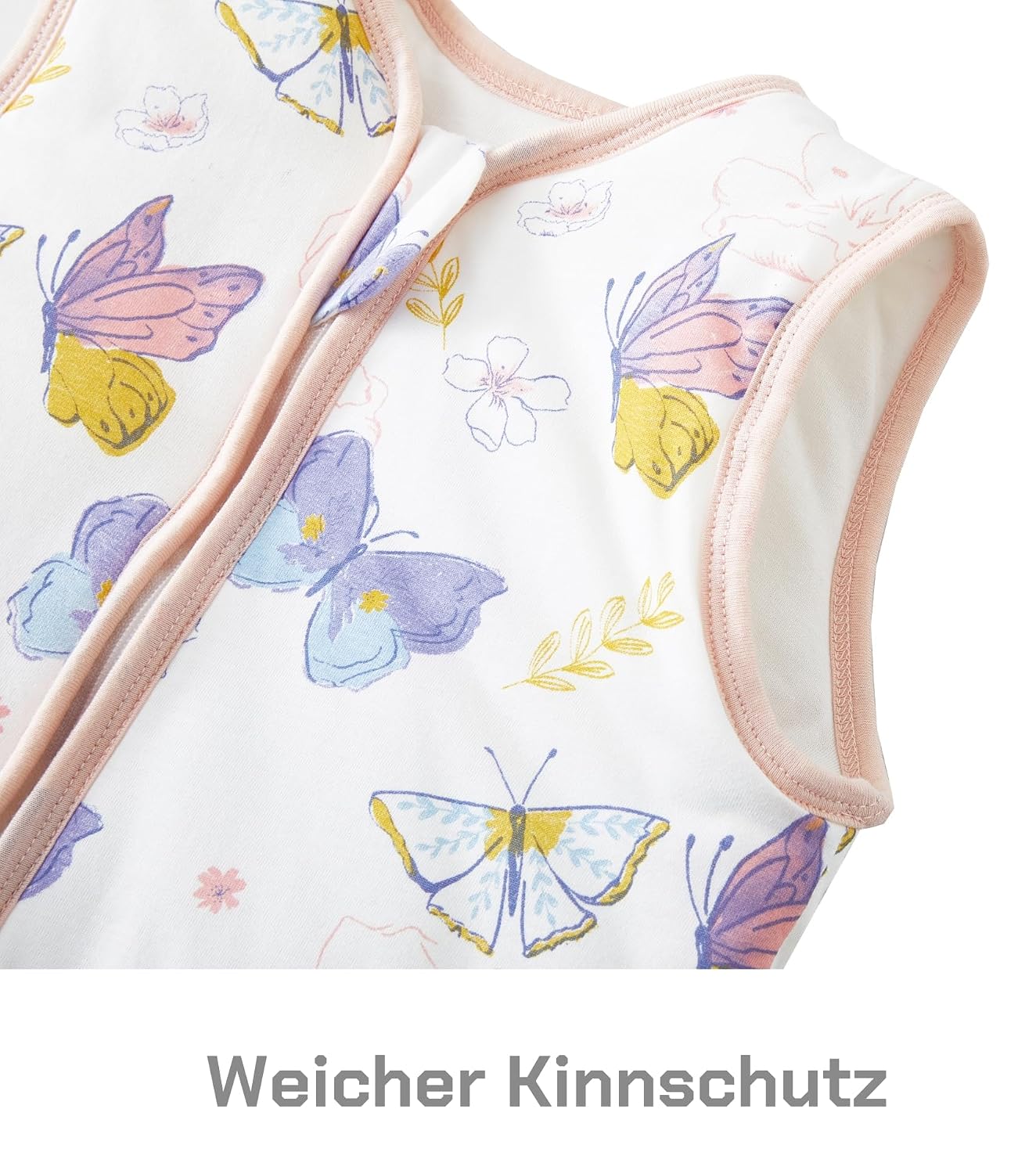 Detalle de Baby Schlafsack mit Füßen 2,5 Tog 70 cm