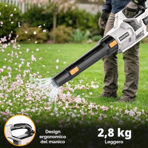 Thumbnail 4 de Soffiatore a Batteria KUZUPRO 21 V con 2 Batterie da 4,0 Ah – potenza, versatilità e libertà di movimento