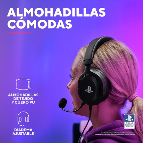 Detalle 2 de GXTrust 498 Forta Auriculares gaming PS5 con micrófono