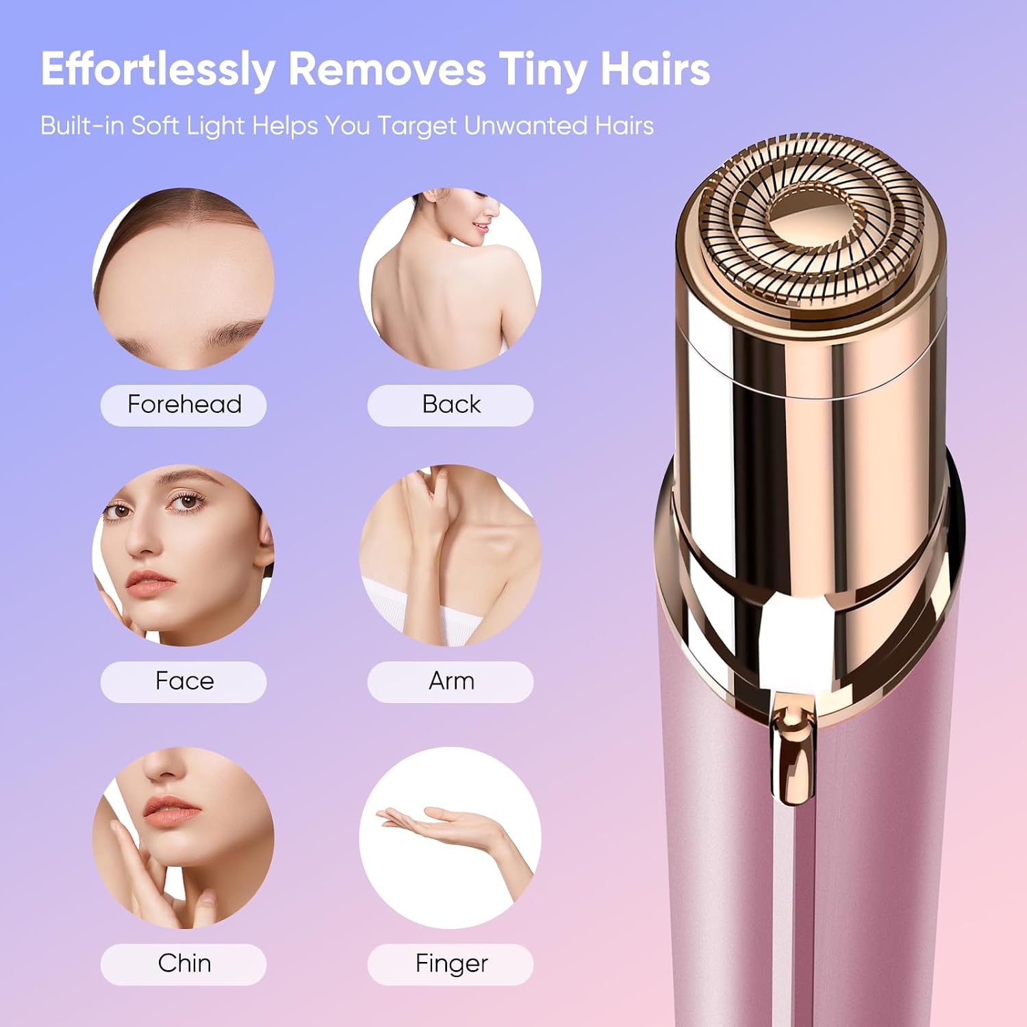 Thumbnail 1 de Facial Hair Remover Mini Electric Shaver