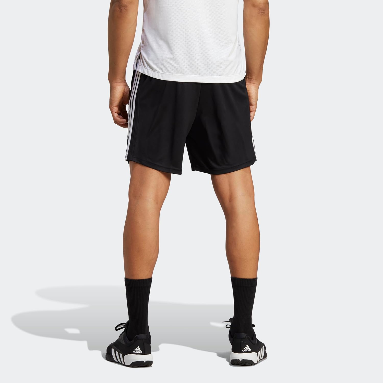 Thumbnail 3 de adidas Train Essentials Piqué 3-Stripes Shorts M