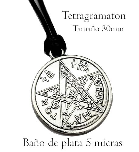 Detalle 2 de EKONAT JOYERIA PERSONALIZADA Tetragramaton 30 mm 🧿