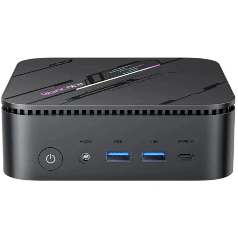 Detalle de Blackview MP100 Pro Mini PC con AMD Ryzen 5 7430U, 16 GB/512 GB y Windows 11 Pro