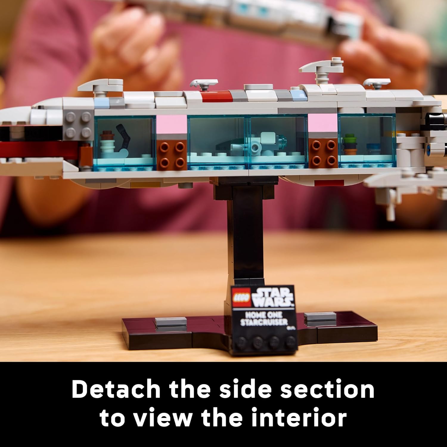 Thumbnail 3 de LEGO Star Wars 75405 Home One Starcruiser Building Set for Adults