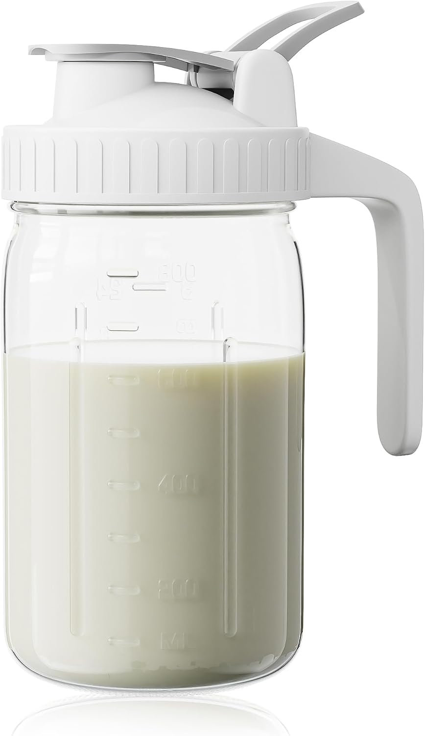 Thumbnail 6 de Mason Jar 32 oz Breast Milk Pitcher with Pour Spout 🥛