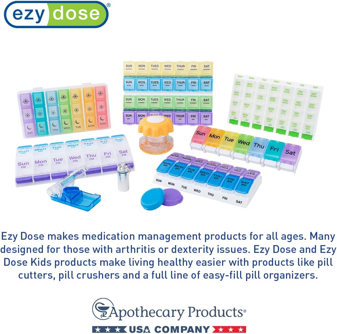 Detalle 1 de Ezy Dose Pill Organizer, 7-Day