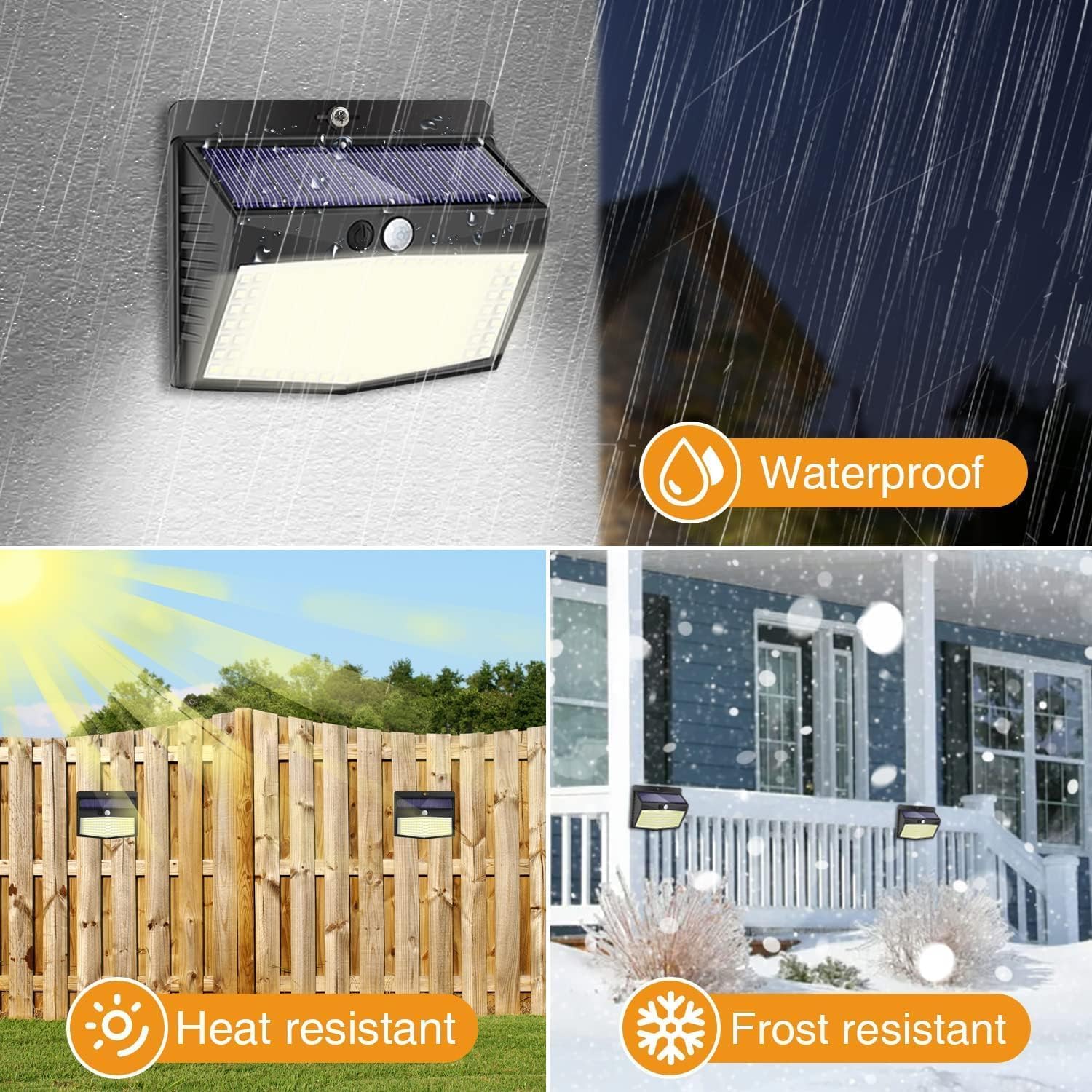 Detalle 2 de Peasur Lampe Solaire Extérieur, 3 modes, ⚡