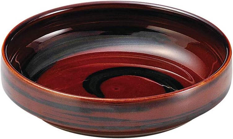 Detalle de OGISO 強化磁器 すくいやすい食器(大)14.5cm丸皿 ぼかし若草