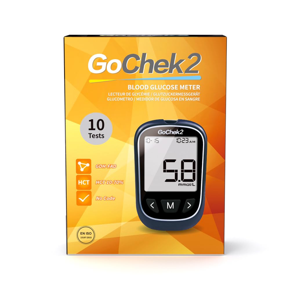 Detalle 2 de MicroTech Blood Sugar Monitor Kit with 10 Strips & Lancets (No Coding) – 500-Store Memory