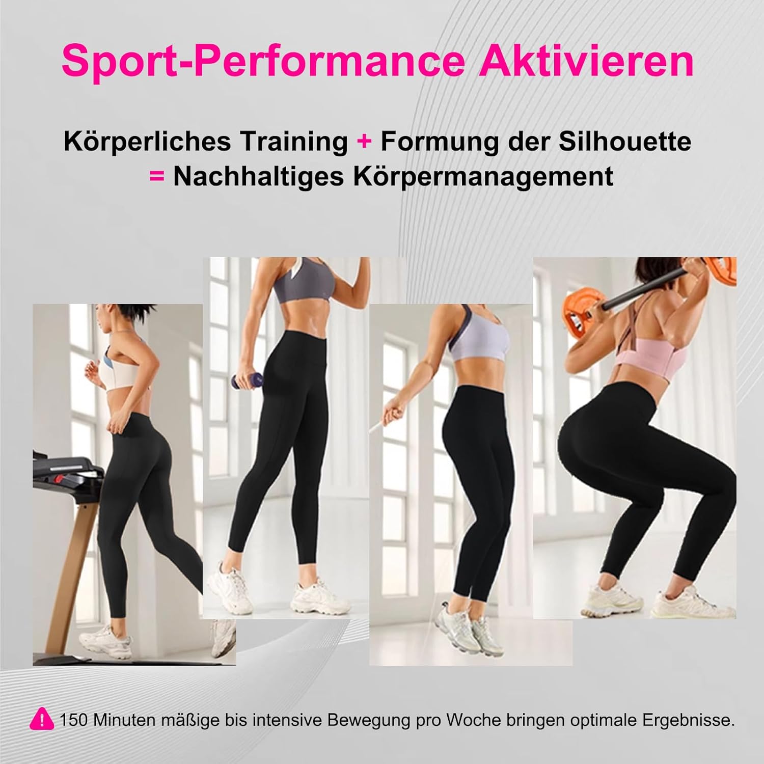 Thumbnail 3 de Cellumove 3D Leggings Anti Cellulite Kompression Damen – Bequeme Push Up Sportleggings