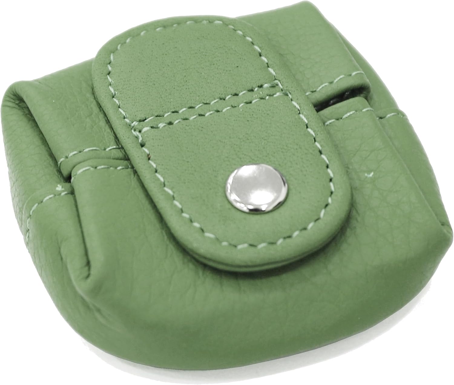 Detalle de Van Der Rich Petit Mini Porte-Monnaie en Cuir – 6 x 6 cm, pour femme et homme