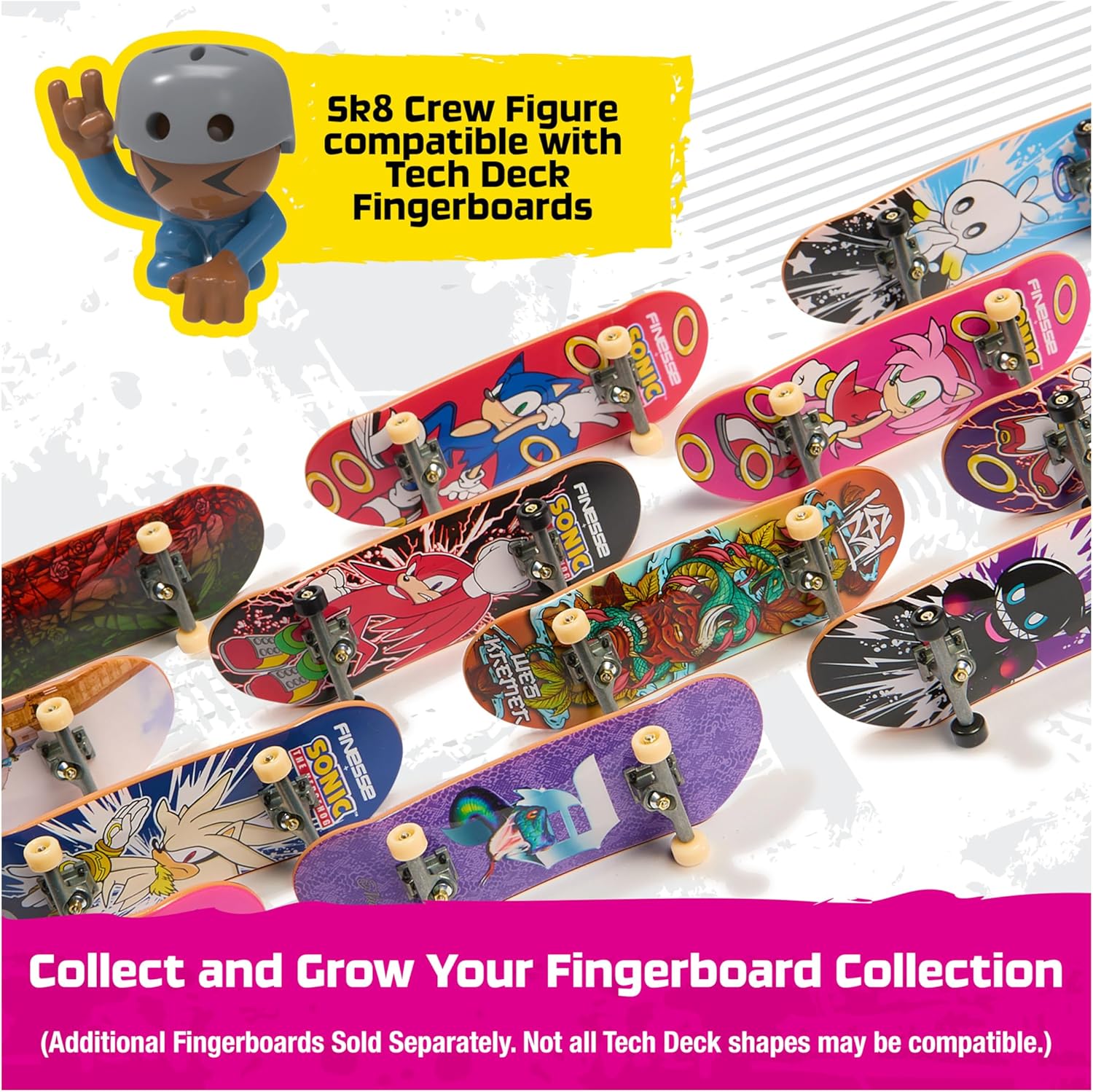 Thumbnail 6 de Tech Deck Sk8 Crew 2-in-1 Skatepark Bus