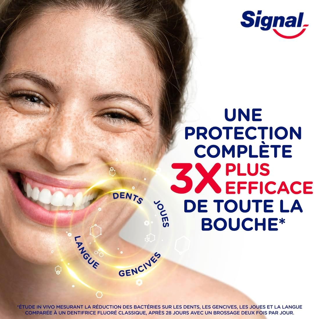 Detalle de Signal Integral 8 tandpasta voor frisse adem, prebiotische werking, 95% natuurlijke ingrediënten, 75 ml