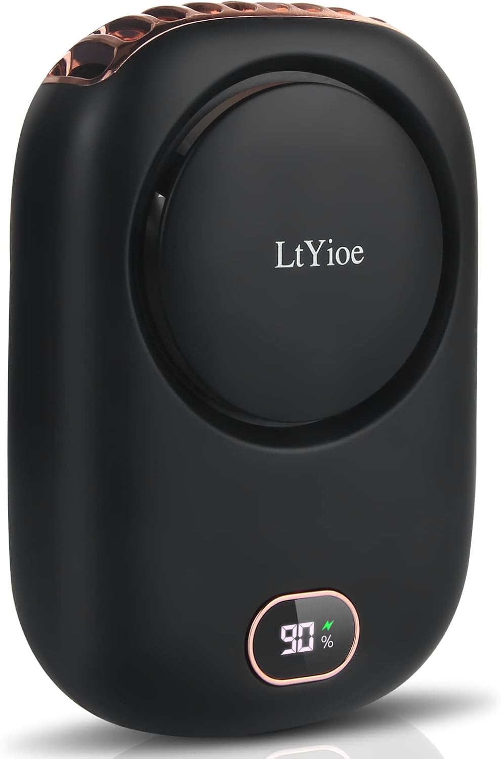 Imagen de LtYioe Handheld Mini Fan – Rechargeable Personal Eyelash Fan with Strong Airflow and LED Display en OfertitasTOP