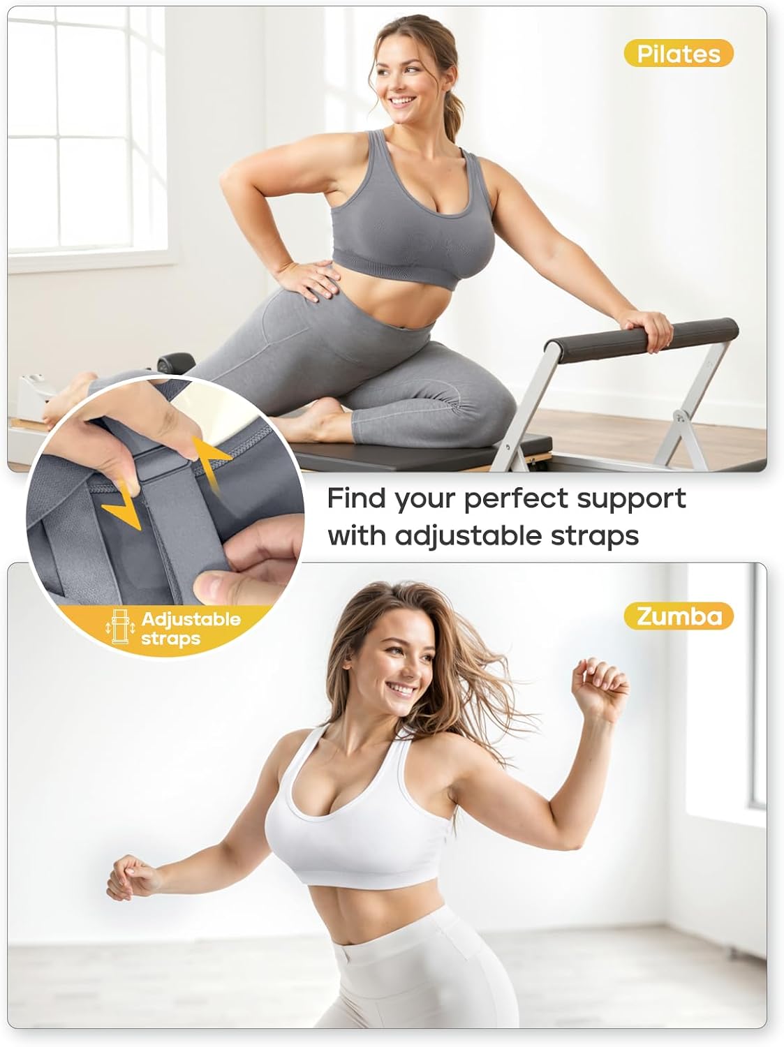 Thumbnail 2 de FITTIN Adjustable Sports Bra for C-DDD