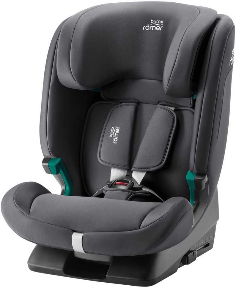 Detalle de Britax RÖMER EVOLVAFIX: seggiolino auto i-Size 76–150 cm, Midnight Grey