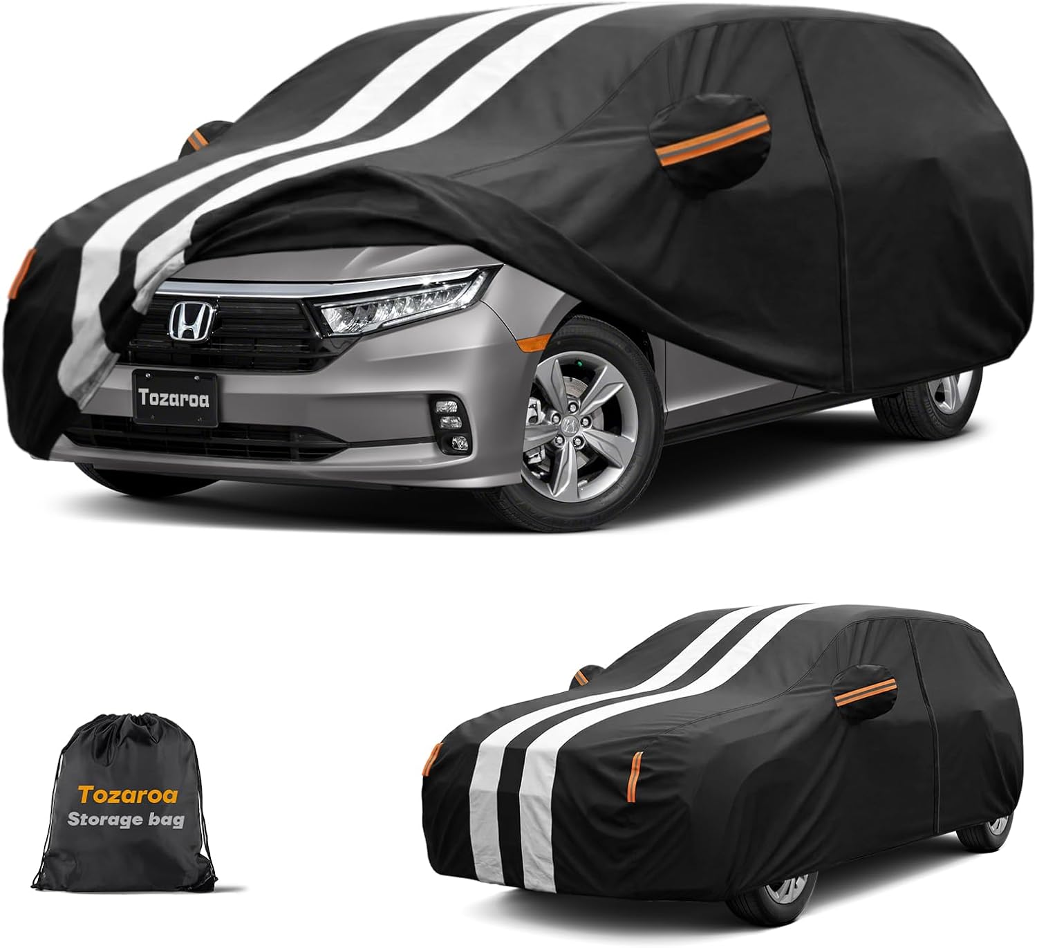 Detalle de Tozaroa Honda Odyssey Car Cover (1995–2026), Waterproof Custom Fit with Zipper