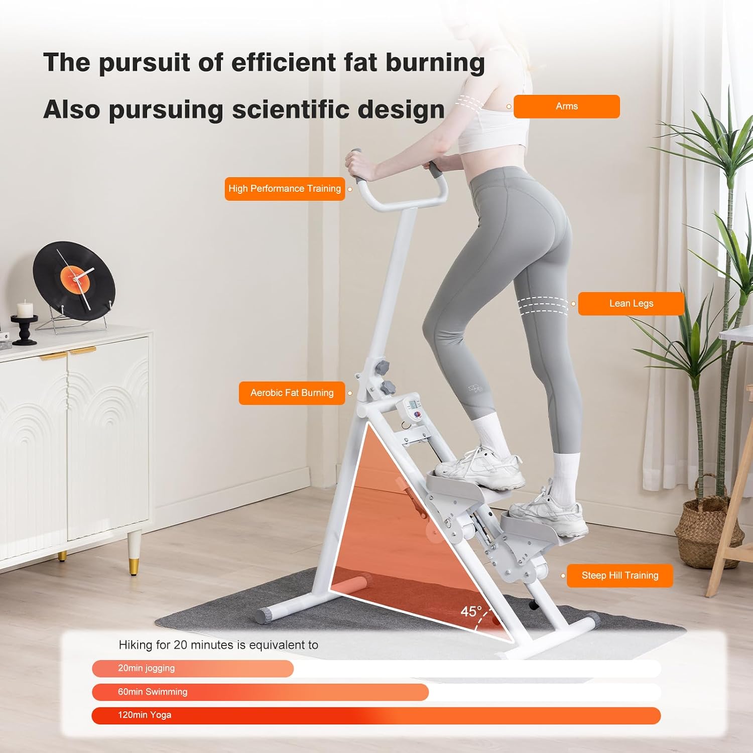 Thumbnail 4 de Stepper Fitness Climber LCD Screen 100kg