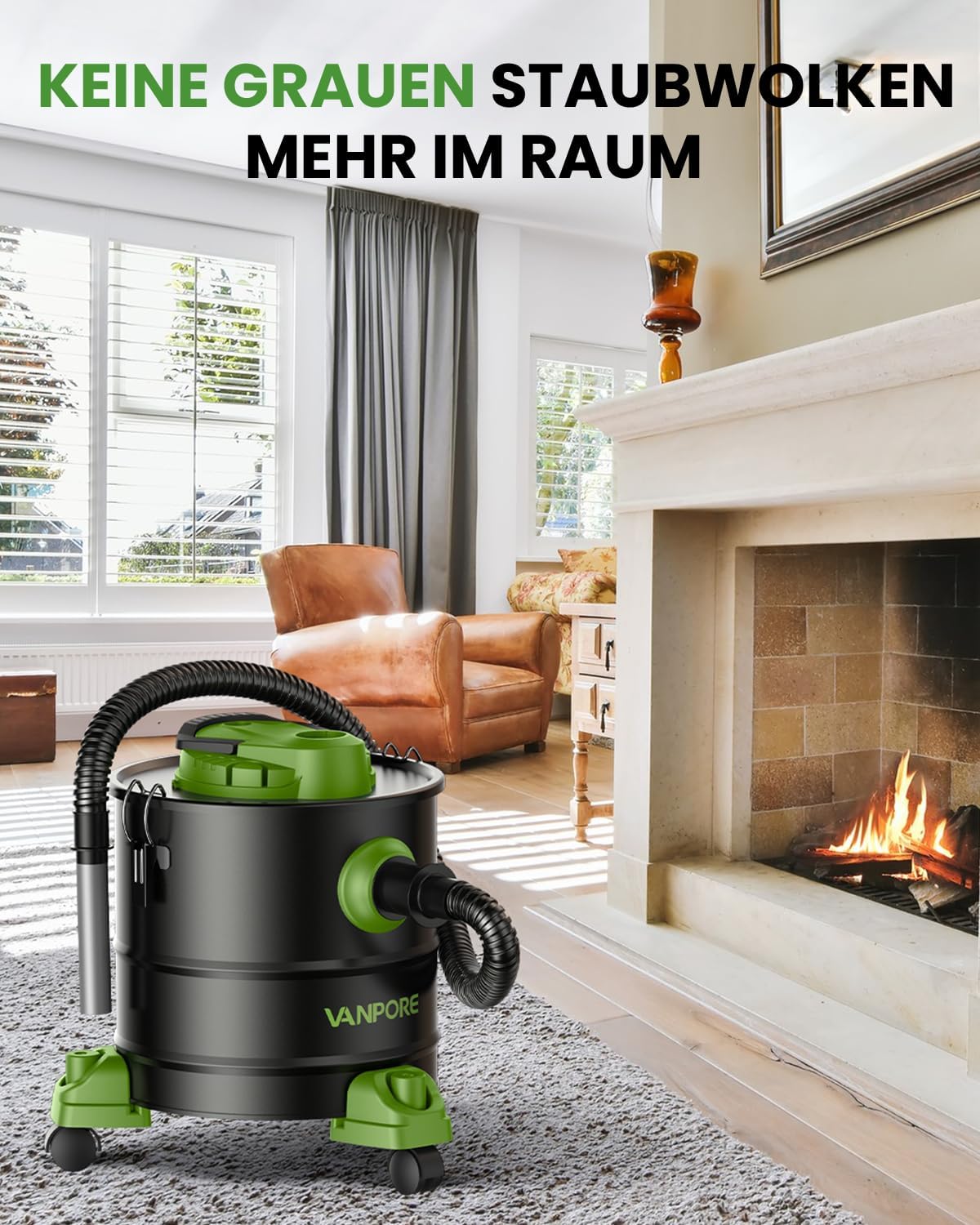 Thumbnail 5 de VANPORE Aschesauger 20 L, 1200 W