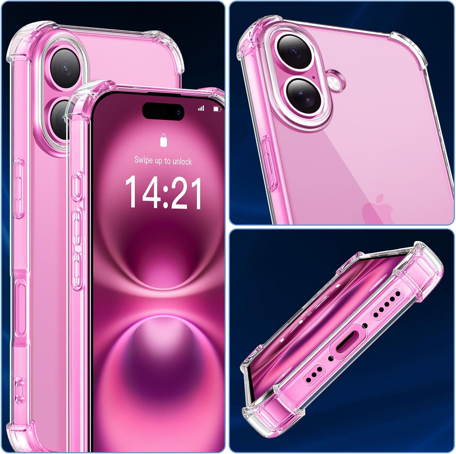 Detalle 2 de FLLAO 4 in 1 Cover iPhone 16