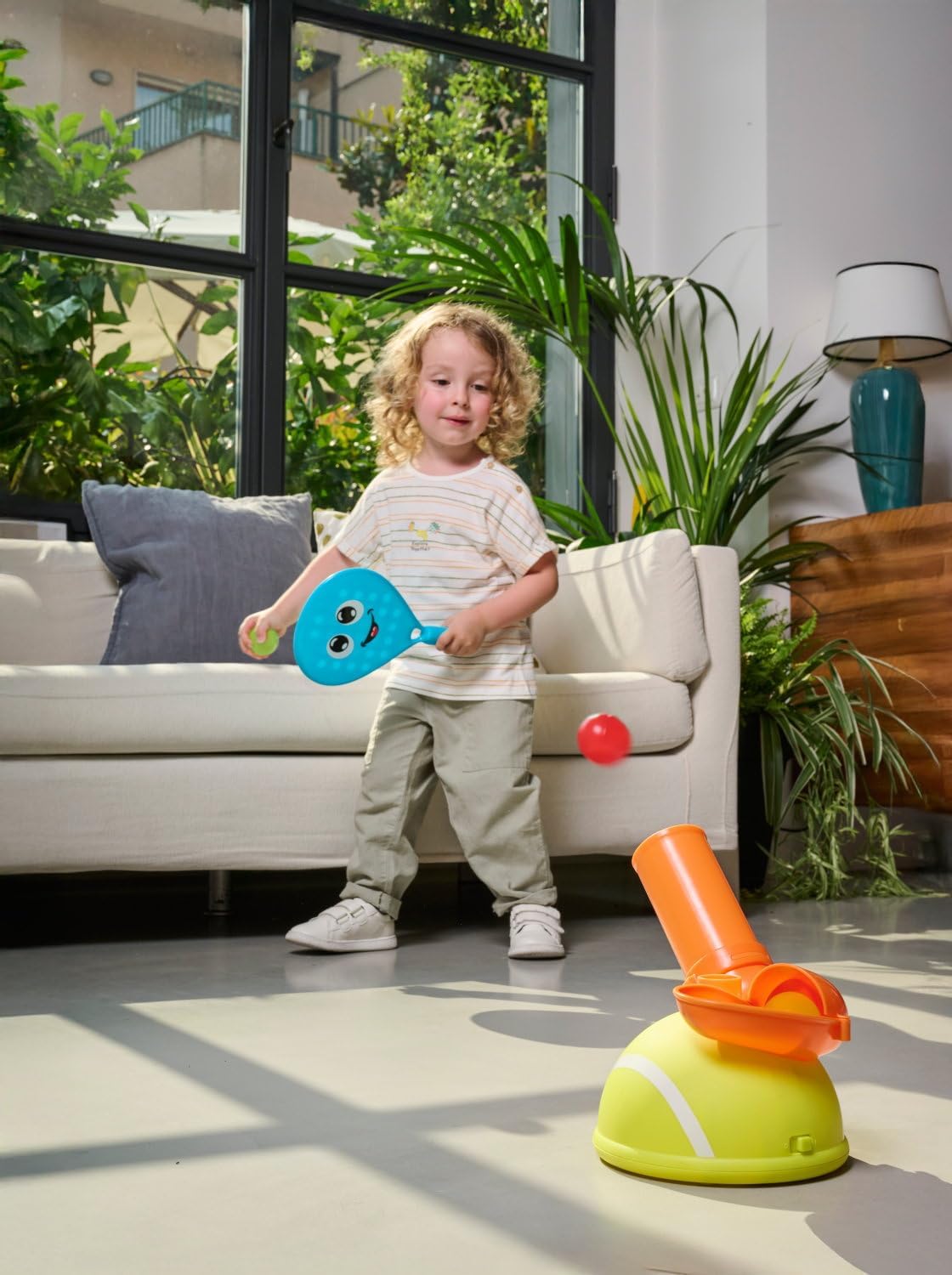 Detalle 2 de Chicco Padel Set: Gioco elettronico con 2 racchette e 4 palline per bambini 3–5 anni