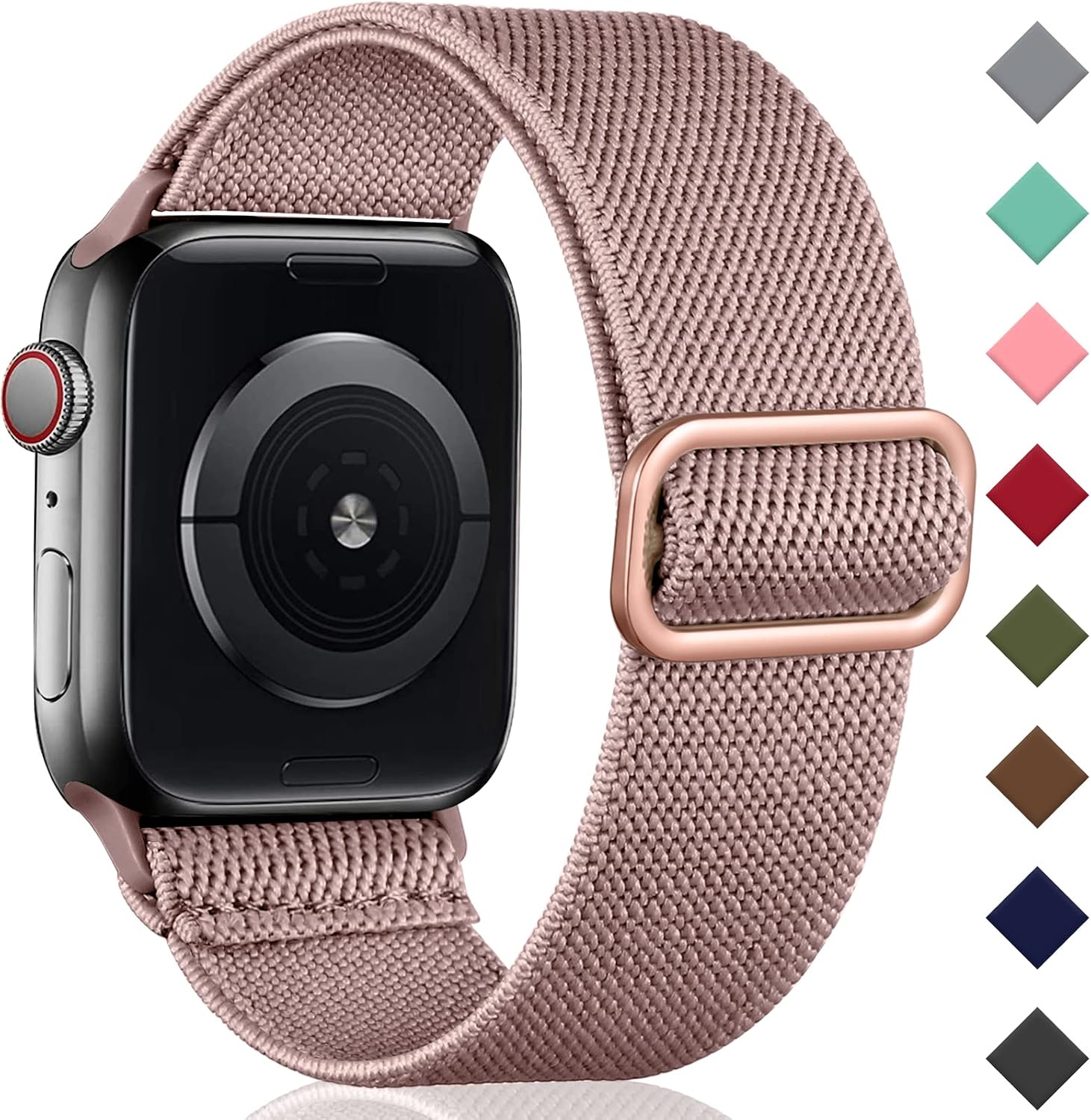 Detalle de Oielai Solo Loop Strap for Apple Watch 38–49mm