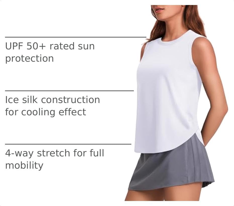 Detalle de PINSPARK UPF 50+ workout tank tops
