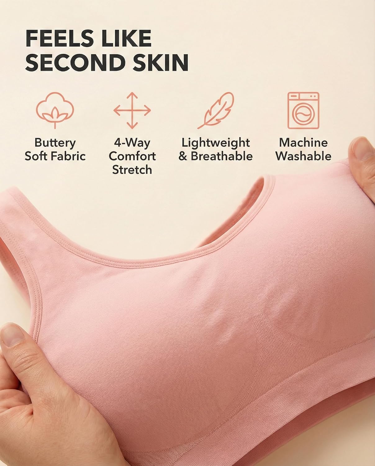 Thumbnail 5 de SHAPERMINT Wireless Bra Natural Lift