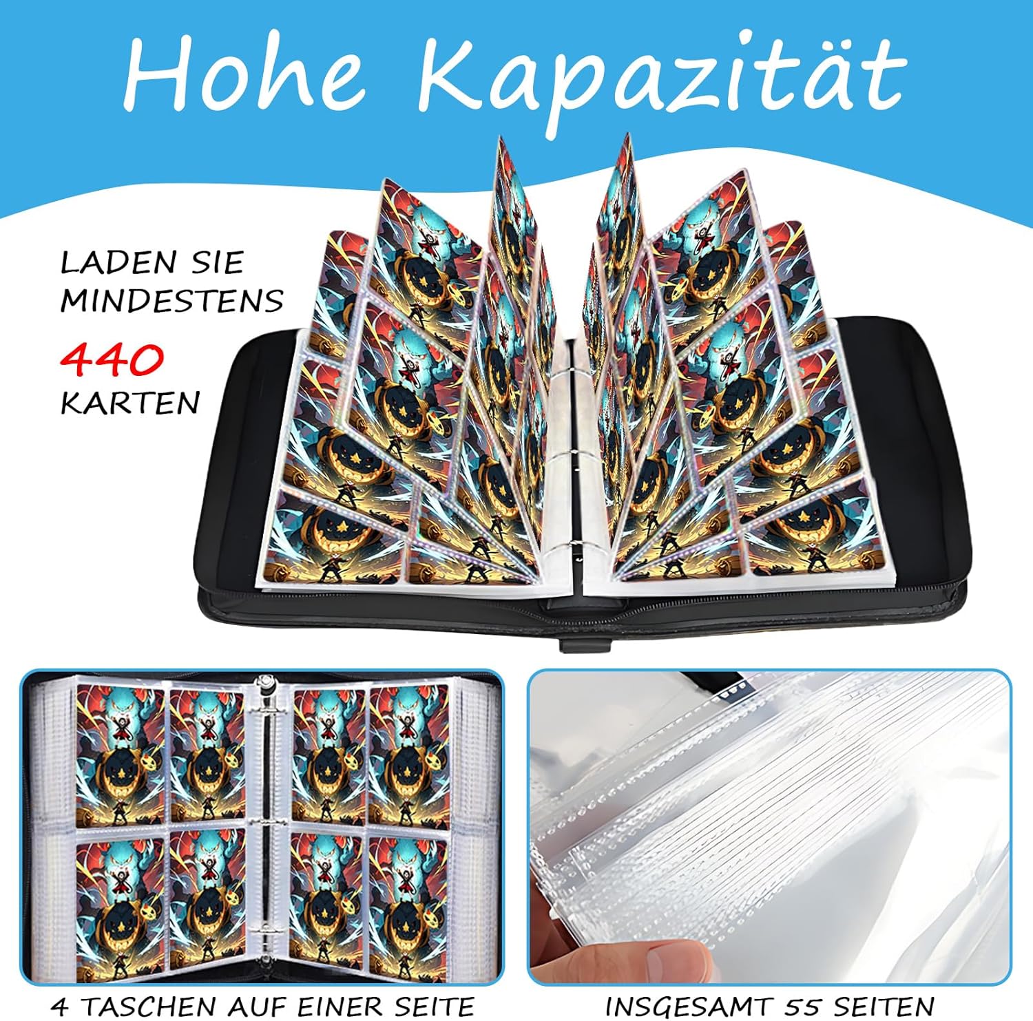 Thumbnail 3 de Lnxquizzic Sammelalbum 55 Seiten, 440 Karten 📚