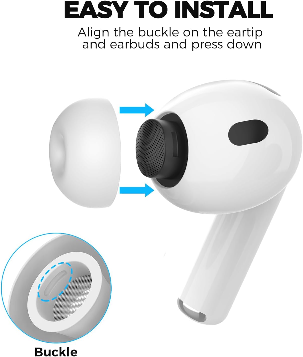 Thumbnail 6 de AhaStyle Silikon-Ohrstöpsel für AirPods Pro 3 (2025) – 6 Paar Ersatzaufsätze inkl. Aufbewahrungsbox