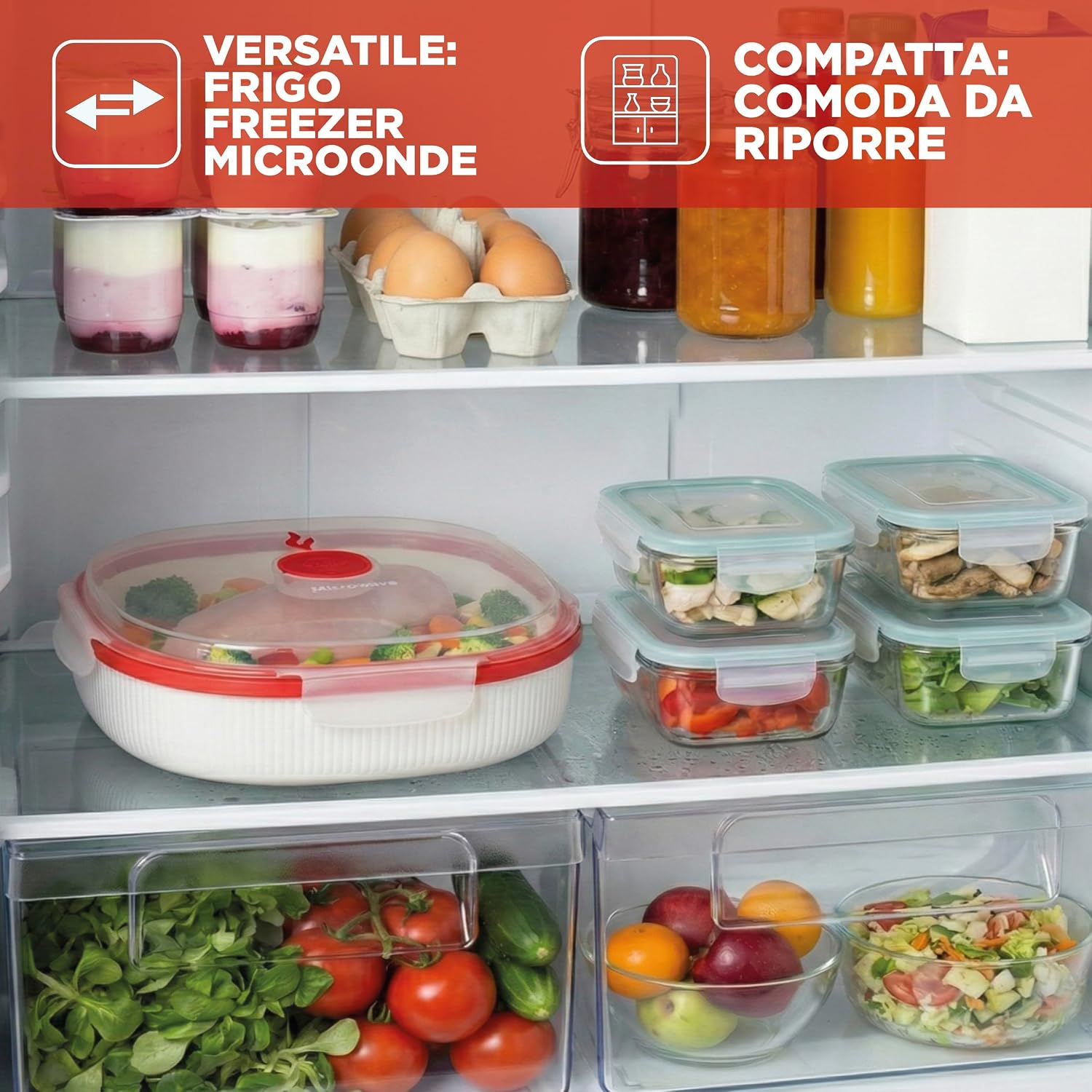 Detalle 1 de Snips Vaporiera microonde 2L per cottura a vapore
