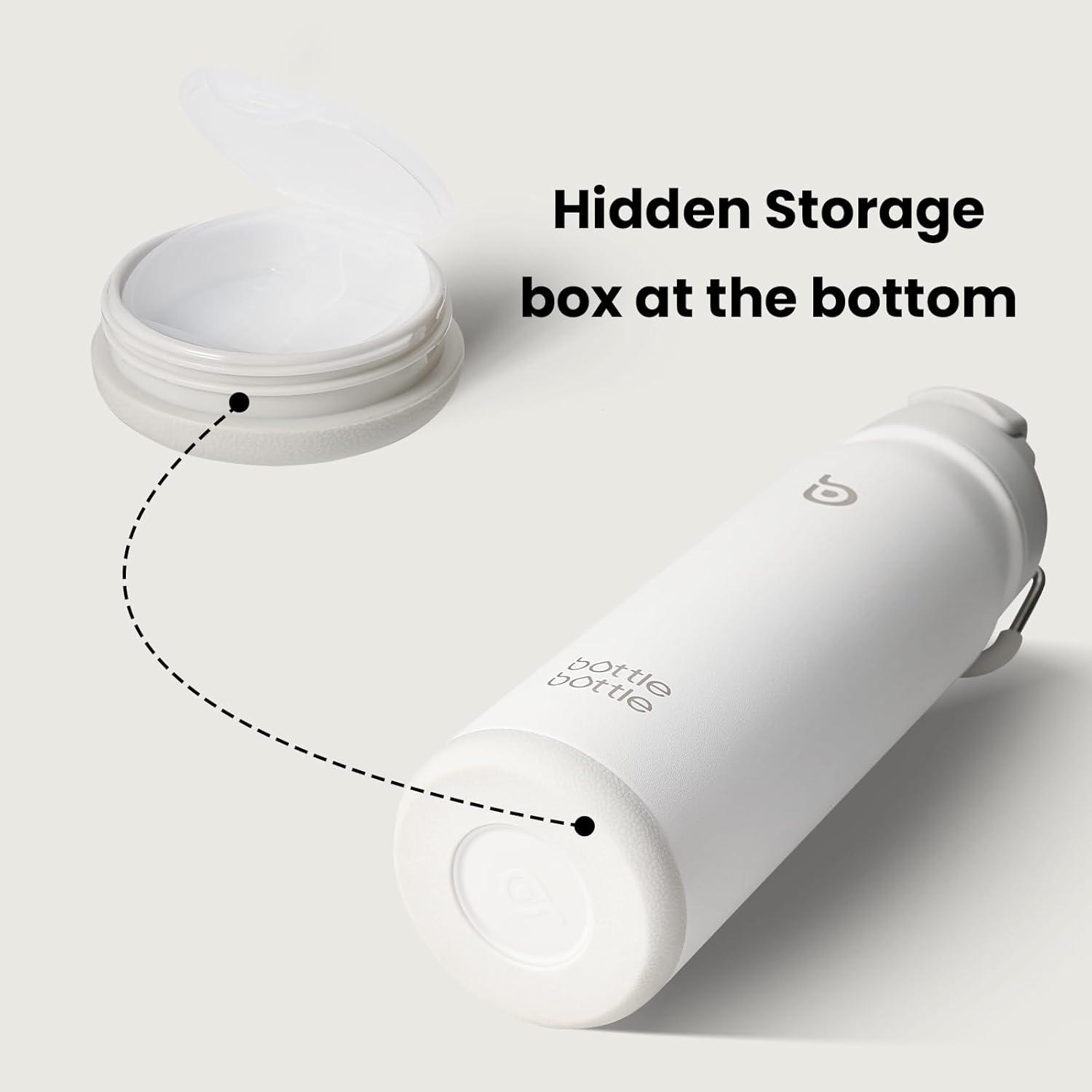 Thumbnail 3 de BOTTLE BOTTLE insulated stainless steel water bottle (700ml/24oz) with straw and adjustable lid