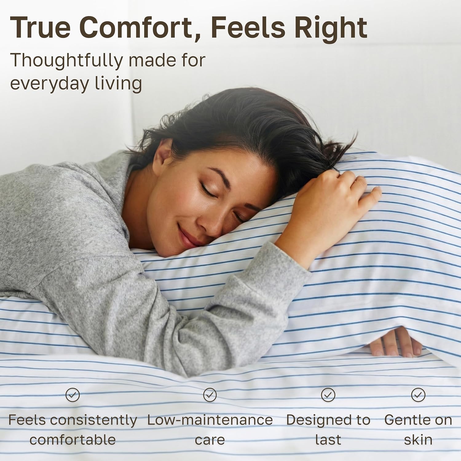 Thumbnail 5 de California Design Den 840307188717 Twin XL Cotton Sheet Set, 600-Thread-Count Sateen