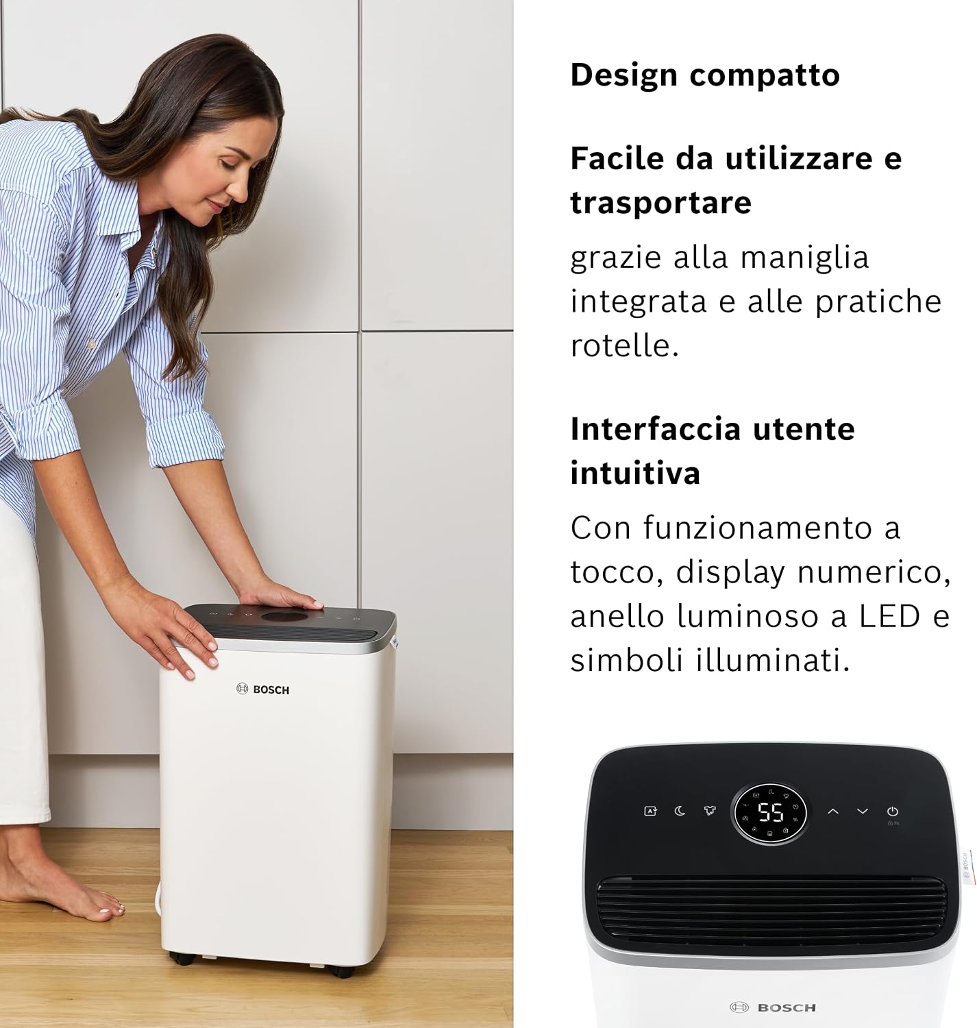 Thumbnail 5 de Bosch Dry 4000 deumidificatore per stanze fino a 33 m² 🏠