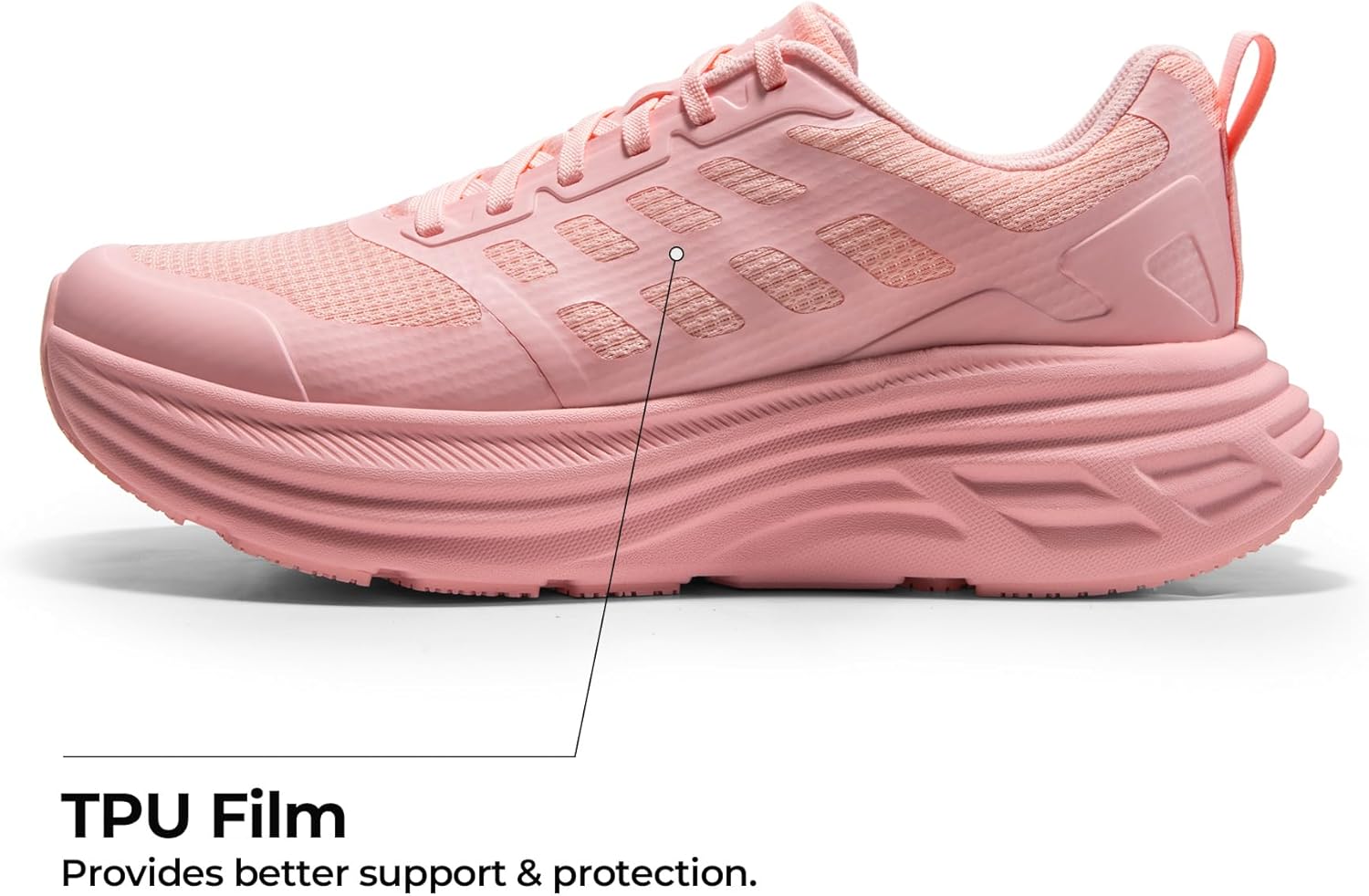 Thumbnail 6 de NORTIV 8 Women’s Hiking Sneakers (Traction, Breathable Mesh, Shock Absorption)