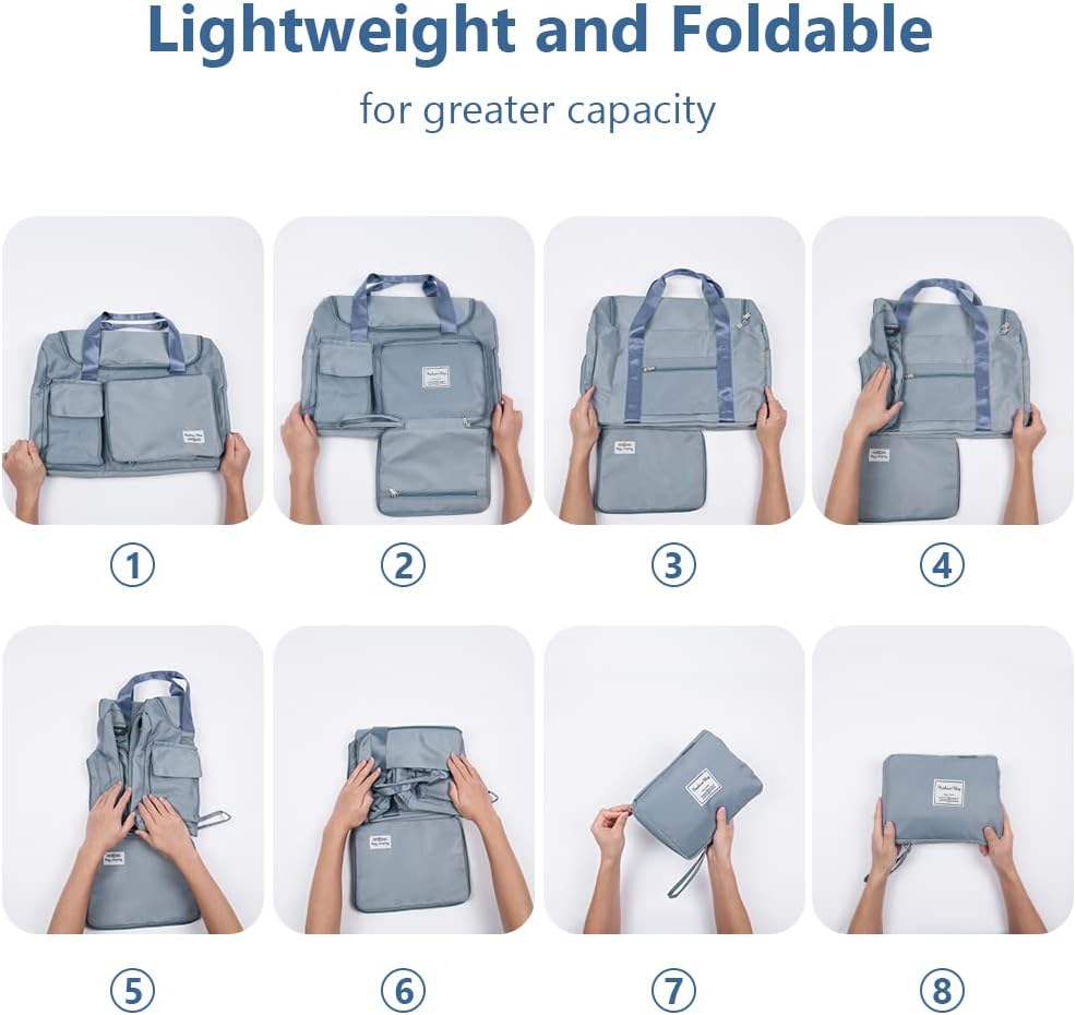 Thumbnail 4 de Travel Duffel Foldable Weekend Bag 35L