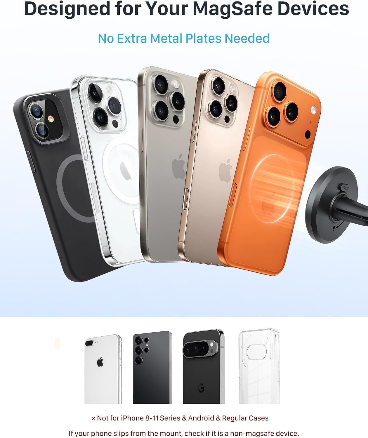 Thumbnail 5 de YOSH MagSafe Car Mount 35N