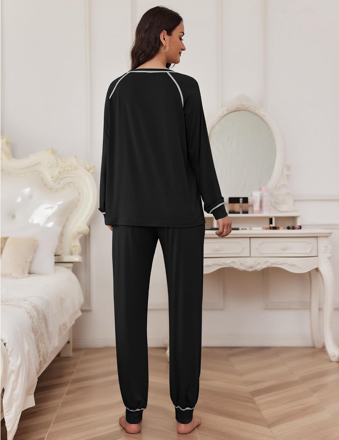 Detalle 2 de Ekouaer Women's Pajama Set
